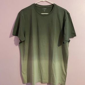 Mens J.Crew Dip-Dye t shirt